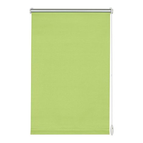 GARDINIA EASYFIX Tenda a rullo termica, Fissaggio a incastro o con adesivo, Altamente riflettente, Risparmio energetico, Opaco, Incl. materiale di montaggio, Verde mela, 60 x 150 cm (LxH) (1/4)