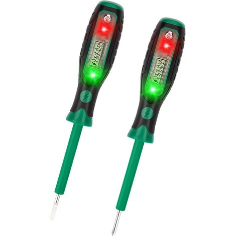 Pilote de test électrique avec écran LCD Plan double pointe et structure triple alarme pour détection potentielle Affichage numérique Outil de mesure de potentiel (1/4)