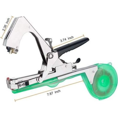 Machine à attacher les plantes, outils de jardinage, pince à attacher, outil à ruban manuel pour attacher les tomates, les raisins, les fleurs, les légumes et les vignes, outil de jardinage (1/5)