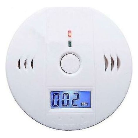 ALLIANDIS Kombinierter Rauch- und CO-Melder – Intelligenter Melder mit akustischem Alarm und LED-Anzeige, Batterie enthalten, entspricht NF EN 14604 & EN 50291 (1/5)