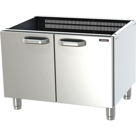 Soubassement - 2 portes - 80cm - Inox - Casselin