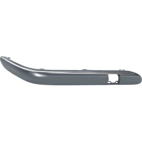 Moulure de pare-choc avant droite avec profil chromé modèle Avantgarde Mercedes Classe C W203 phase 2 2004-2006