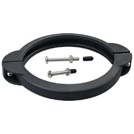 Collier de serrage de piscine de rechange 80110-2 avec vis, compatible avec les pompes à filtre à sable Intex de 12 et 14 pouces (débit : 2 100 et 2 800 gal/h) pour piscines hors sol (1/4)