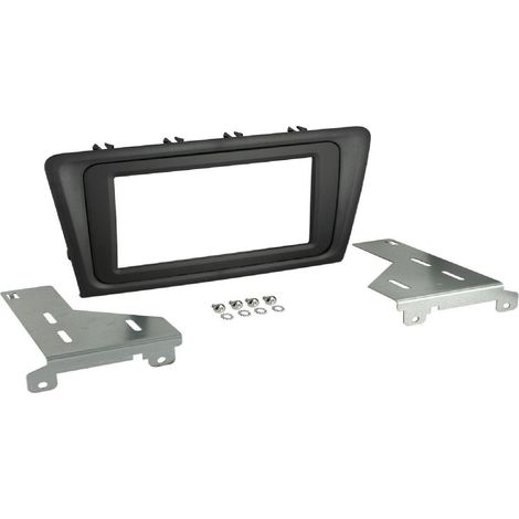 Facade autoradio 2DIN compatible avec Skoda Rapid 13-19