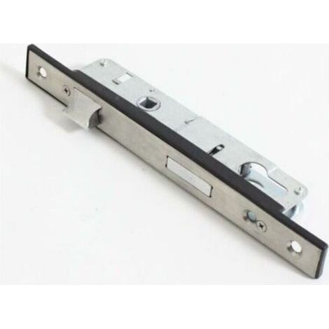 Autres Serrure à encastrer monopoint de porte de jardin 85 mm en acier inoxydable-Autres (1/5)