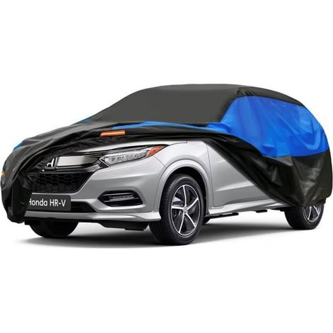 Autoabdeckung Wasserdicht Atmungsaktiv für Honda HR-V (2015-2024) Schwarz Blau (1/5)