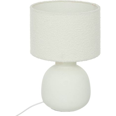 Lampada rotonda lali h43cm bianco - Atmosphera créateur d'intérieur (1/4)