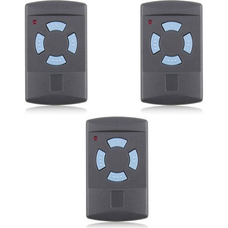 Télécommande de Garage HSM4 868 MHz télécommandes , 4 Boutons Couleur Bleue Remplacer Les émetteurs Hormann 868 MHz HS4 HSM2 HSP4 868 HS1 868 Tubauto HSM4 868 Tubauto HS4 868Fréquence , 3PACK (1/5)