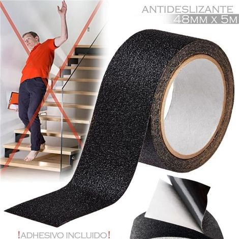 10M Ruban anti-glissement haute adhérence ruban adhésif antidérapant (Noir) (1/4)