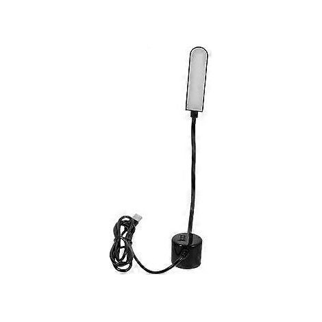 Lampe de travail LED flexible pour machine à coudre, avec fixation magnétique (1/2)