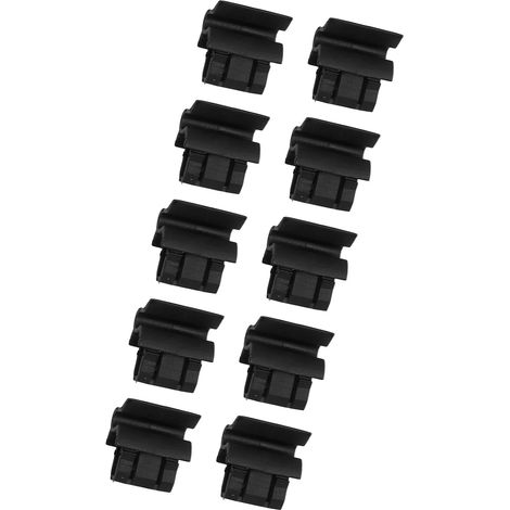 Durable Replacement Front Bumper Trunk Hood Buckle Heat Resistant for Y 1472872 00 C 10 Pieces High Quality Plastic Retaining Clips (1/5)