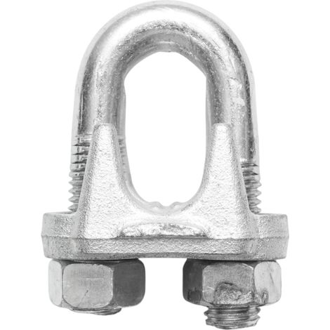 Morsetto zincato DIN 741-22 per cavo da 22 mm Breckner Germany (1/4)
