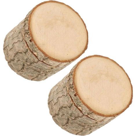 Scatola portagioie rustica in legno con coperchio, 2 pezzi, per matrimoni fai da te (1/5)
