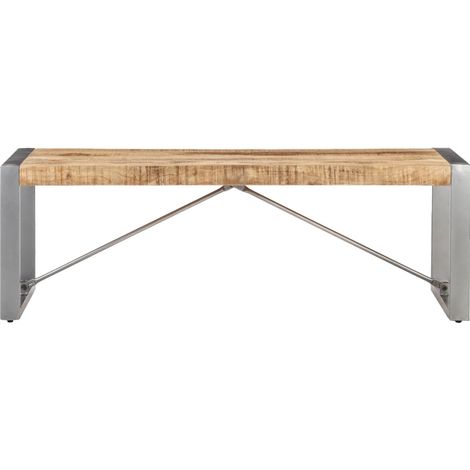 Maison Exclusive - Couchtisch 120x60x40 cm Raues Mangoholz