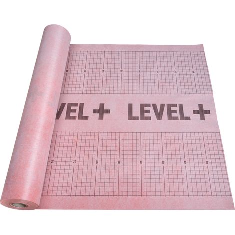LEVEL+ Abdichtungsbahn Entkopplungsmatte Robuste Membran TPO - 30m²