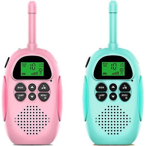 Talkies Walkies Enfants Usb Rechargeable Avec Radio  2 Voies 16 Canaux Und Lampe De Poche Jouet 3-12 Ans Vox Talkie Walkie 3 Miles Pour Aventures (1/5)