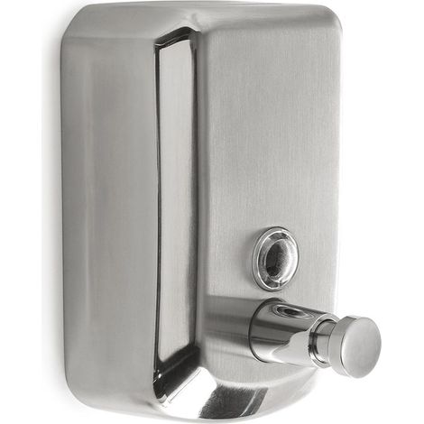 Distributore Di Sapone 500 Ml In Acciaio Inox Spazzolato  Epos