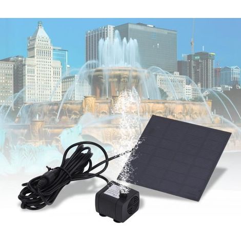 Kit de pompe à eau solaire - Haute qualité - 150 litres/heure - Fonctionnement silencieux - Économies d'énergie (1/3)