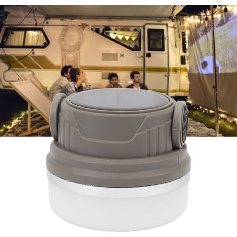 Lanterne de camping 28 LED haute luminosité lampe portable type C lampe de charge pour éclairage extérieur gris,DUBUNS (1/5)