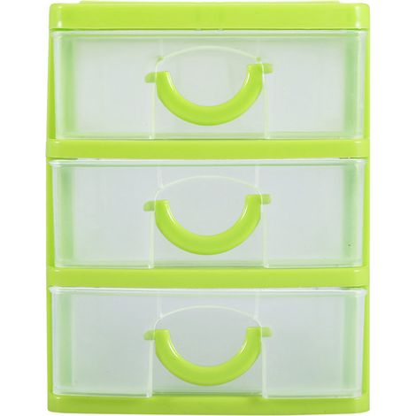 3-stöckige Aufbewahrungsbox für Accessoires und Kosmetik – Praktischer Schubladenorganizer (1/5)