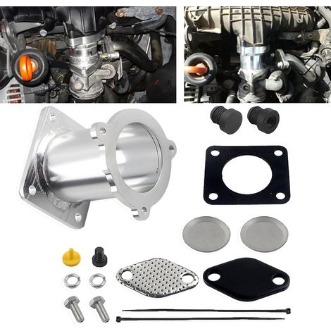 EGR and Cooler Delete Removal Kit EGR Valve Removal for M47N2 and M57N2 Engines, Hose Adjustment Replacement for E87 E90 E92 E93 E60 11717804381, 11717792077 (1/5)