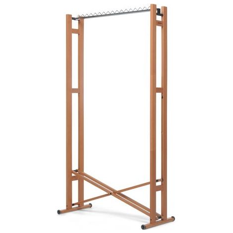 Foppapedretti Snake 90 Appendiabiti Pieghevole Noce