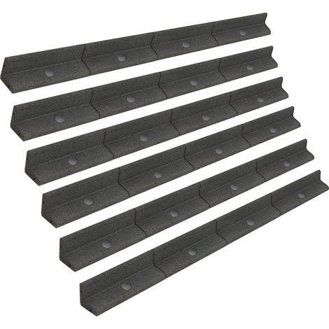 Flexible Lawn Edging 6 x 1.2m - Grey (1/5)