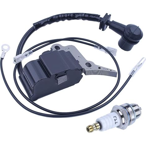 Kit de module de bobine d'allumage, tronçonneuse Chine 2500 25cc Zenoah G2500 Timberpro Lawnflite pièces détachées, (1/5)