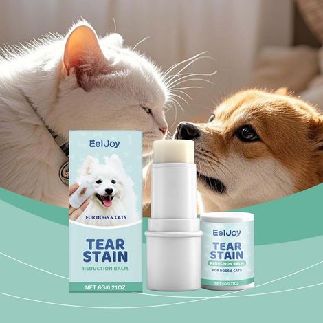Ce bâtonnet nettoyant pour les yeux des animaux nettoie en douceur les traces de larmes et les résidus oculaires, laissant les yeux de votre animal frais et confortables. – 6 g (1/5)