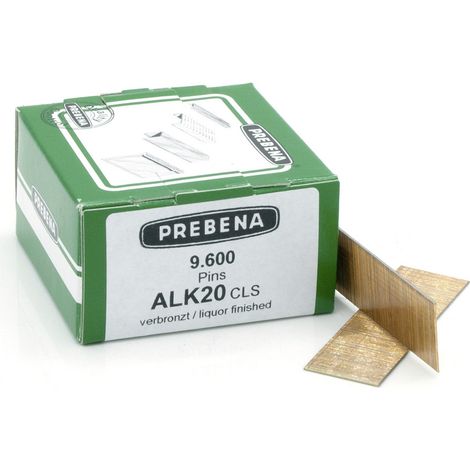 Prebena ALK20CLS Tackernägel Produktabmessung, Länge 20 mm 9600 St. (1/2)