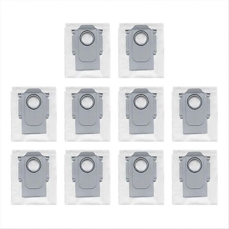 Sac à poussière de rechange pour aspirateur Roborock Qrevo Master/V20/P10S Pro : spécifications de collecte de poussière haute efficacité (1/5)