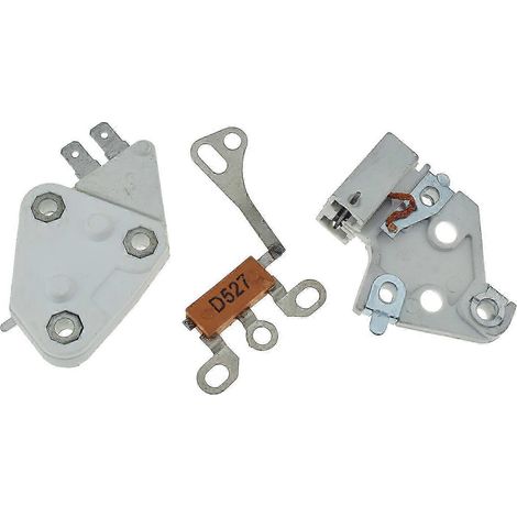 Kit alternateur 10SI, 12SI, 15SI, 12 V, balais et régulateur (trio) pour Chevy, GM et autres. (1/5)