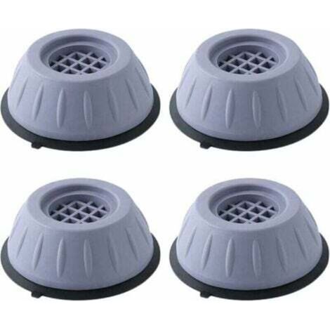 [JAMAIS UTILISÉ] 4Pcs Patins Anti Vibration Lave Linge Tapis Anti Vibration Machine a Laver Caoutchouc Antidérapant Pied à Suppression des Chocs et du Bruit, Antidérapant pour Lave-Linge Réfrigérateur (1/4)