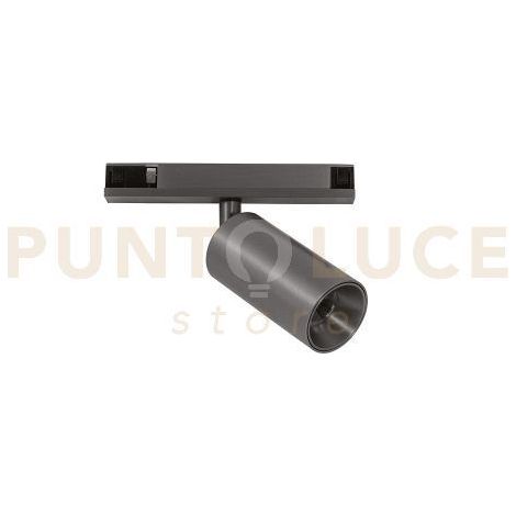 GFA1794 SPOT PER SISTEMA BINARIO 48V ORIENTABILE LED 3000K 420LM 6W CRI90 BLACK NICKEL