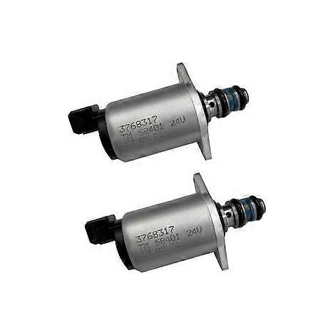 2 Stück 376-8317 24V Proportional-Magnetventil 3768317 für 923636.0756 Traktor, LKW, Gabelstapler, Bagger