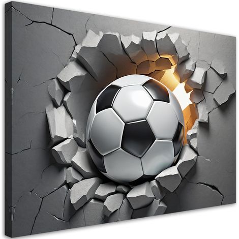 Tableau déco Football 3D 60x40 (1/5)