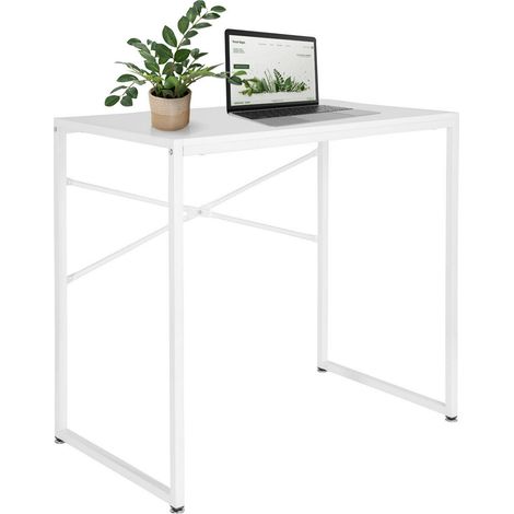 Computertisch / Schreibtisch EASY UP H I 78 x 46 cm weiß hjh OFFICE (1/5)