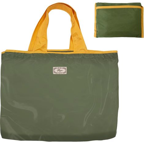 Long Keeper Sac de Courses Pliable Pochette Grand Sacs à Provisions Réutilisables Shopping Bag Pochette avec Cordon Sac d'Épicerie Lavable pour Shopping Voyage (1/5)