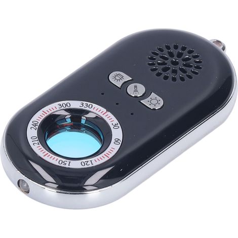 K98 3-in-1-Detektor für versteckte Kameras, Hotel-Spionagedetektor, Diebstahlalarm mit Vibrationssensor, inklusive eingebauter Batterie (1/5)