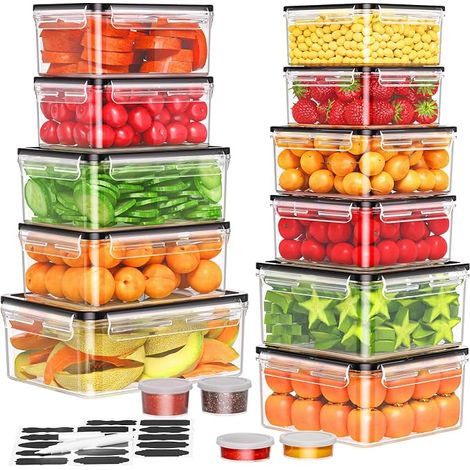 Food Storage Box Airtight Storage Boxes Plastic Food Storage Box Set Kitchen Storage Box (1/5)