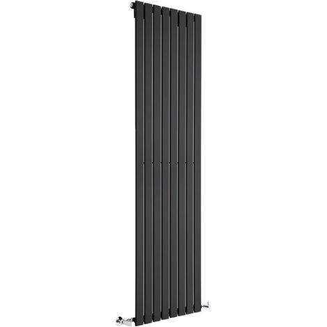 Radiateur Design Delta - Vertical Noir 178 cm x 56 cm x 4.6 cm 1319 Watts