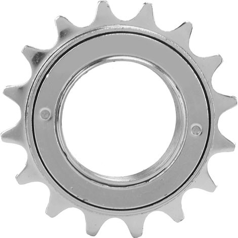 Geräuscharme, verschleißfeste und korrosionsbeständige 16T-Fahrradkassette, langlebiges Fahrradzubehör, galvanisierte Silberoberfläche (1/5)