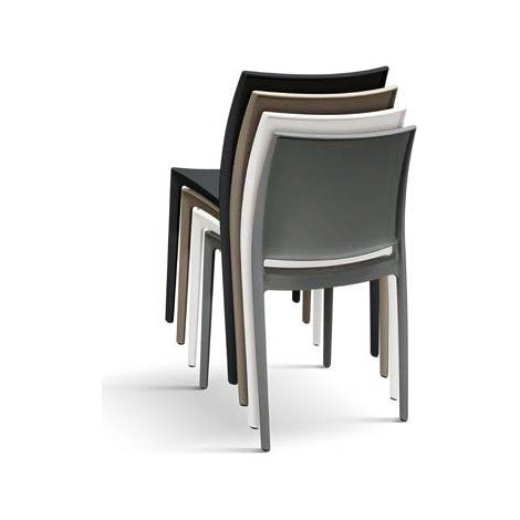 SABINE - sedia moderna in resina (1/2)