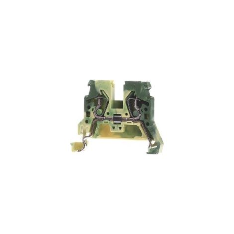 2-adriger PE-Stecker 2,5 mm² gelb-grün 870-907