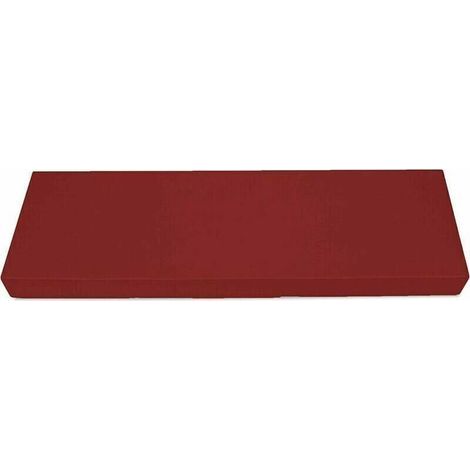 Mattress Cushion Backrest for Pallet Sofa Support 100x45x7 - Indoor/Outdoor - Waterproof - Wine Red (1/4)