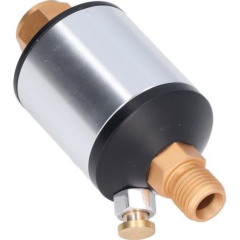 Mini filtre à air en ligne, séparateur d'huile et d'eau, outils pneumatiques professionnels en aluminium, compresseur d'air, filtre d'entrée et de sortie NPT 1/4 po pour pistolets (1/5)