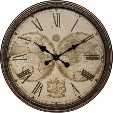 Horloge Monde Tomy Diamètre 76 cm Atmosphera
