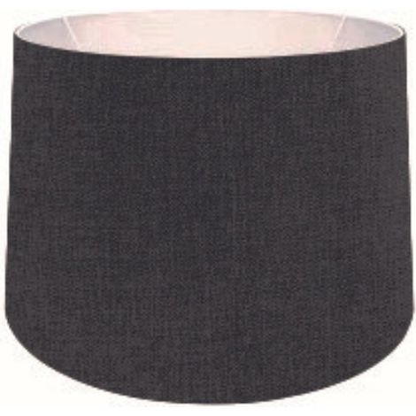 Paralume Deco MDL3566 aus schwarzem Stoff H24,5xL38