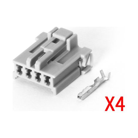 DJ7046-2.2-11/21 is suitable for car rear fog light reverse plug 6098-0244(0243). (1/4)