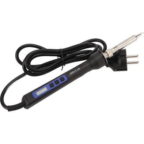 Leistungsstarker Lötkolben mit Digitalanzeige, LCD-Display, tragbar, EU-Stecker, 220–240 V, ST-2150D, 150 W (1/5)